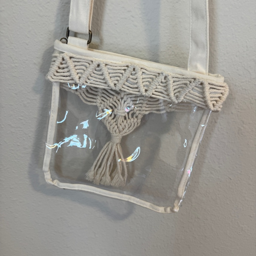 Clear Mini Crossbody Bag, Stadium Approved, Concert Purse - Picture 3 of 4